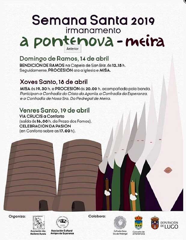 Semana Santa en A Pontenova 2019 A Pontenova / 
Puente Nuevo-Puentenuevo